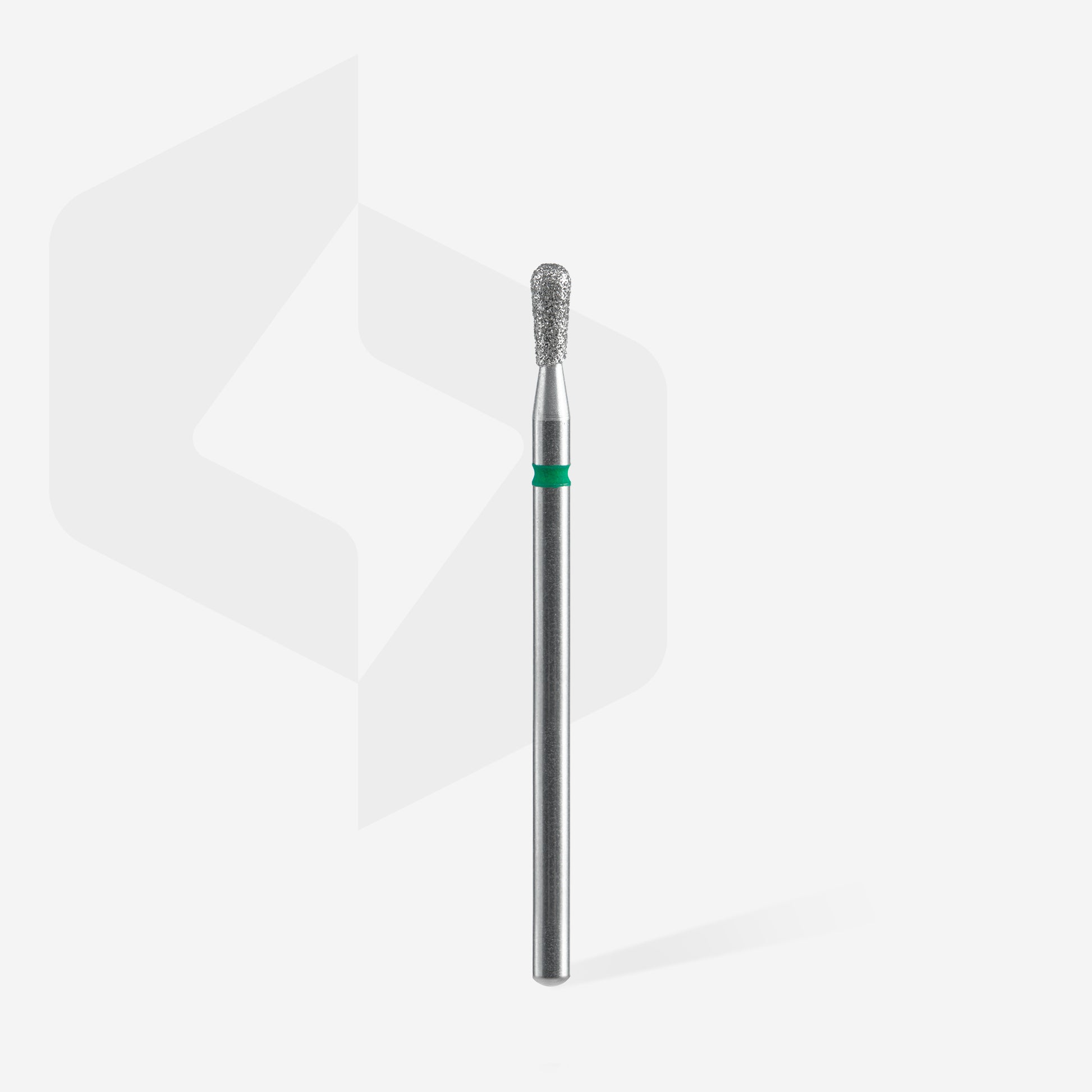 Diamond nail drill bit match green EXPERT head diameter 2,3 mm / working part 5 mm image 1