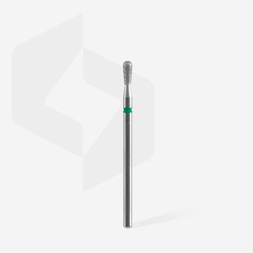 Diamond nail drill bit match green EXPERT head diameter 2,3 mm / working part 5 mm image 1