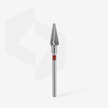 Carbide Nail Drill Bit For Left-Handed Users Cone Red EXPERT Head Diameter 6 Mm / Working Part 14 Mm image 1