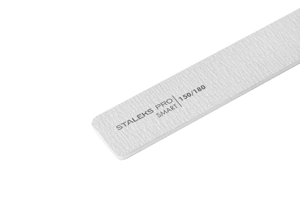 Mineral broad straight nail file SMART 150/180 grit, (5 pcs.), set image 2