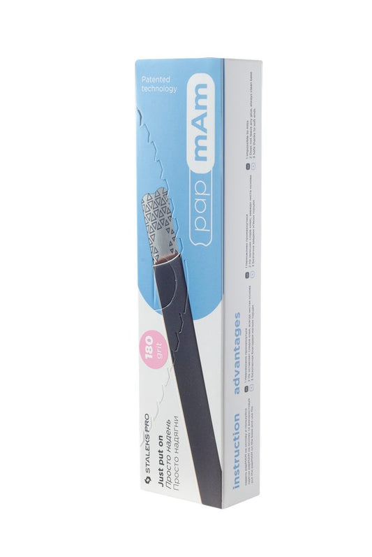 Disposable papmAm files for straight nail file EXPERT 22 180 grit (50 pcs) image 0