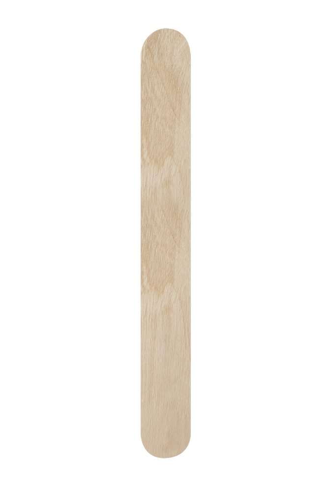 Disposable wooden nail file, straight (base) EXPERT 50 pieces. image 1