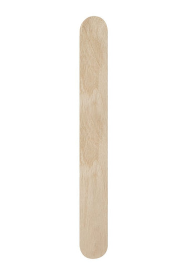 Disposable wooden nail file, straight (base) EXPERT 50 pieces. image 1