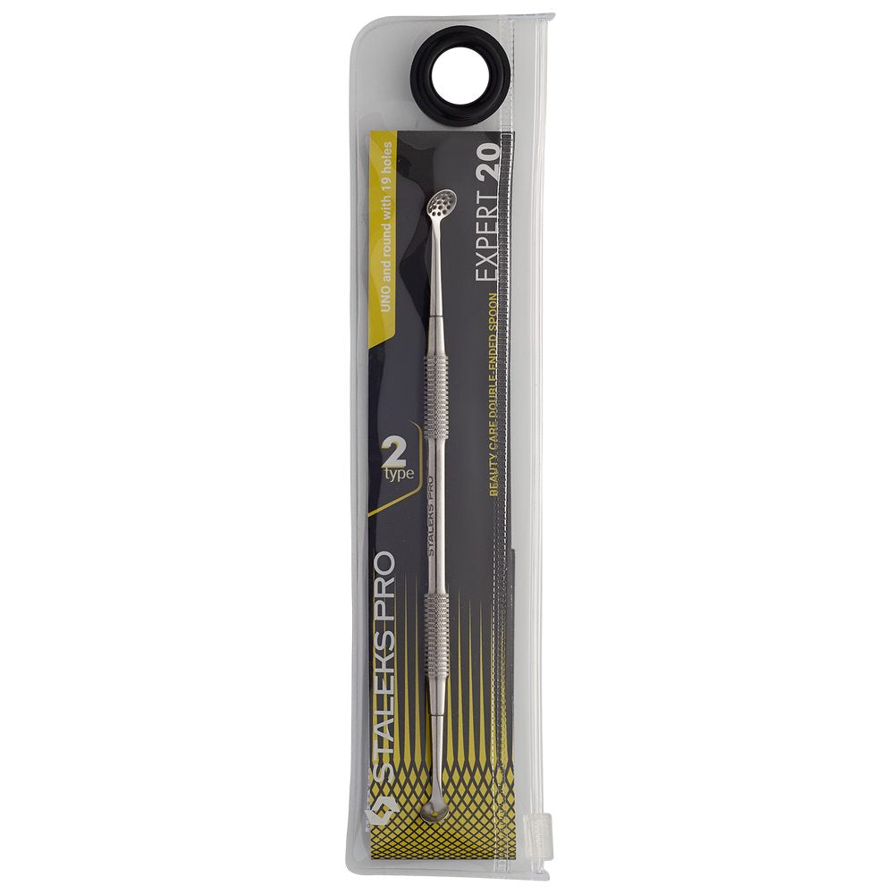 Beauty care double-ended spoon EXPERT 20 TYPE 2 (UNO and round with 19 holes) image 5