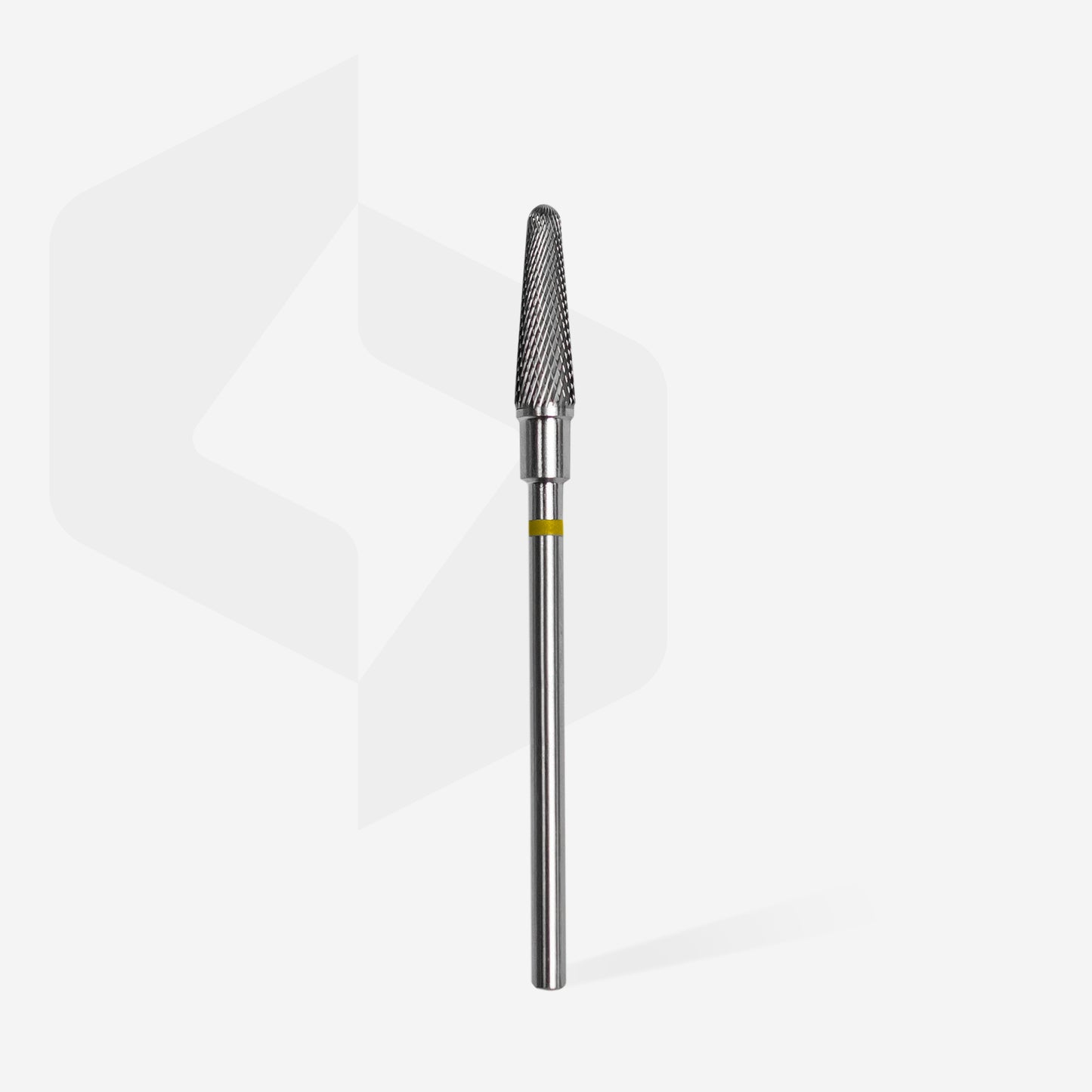 Carbide nail drill bit, “frustum” yellow, head diameter 4 mm / working part 13 mm image 1