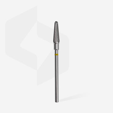 Carbide nail drill bit, “frustum” yellow, head diameter 4 mm / working part 13 mm image 1