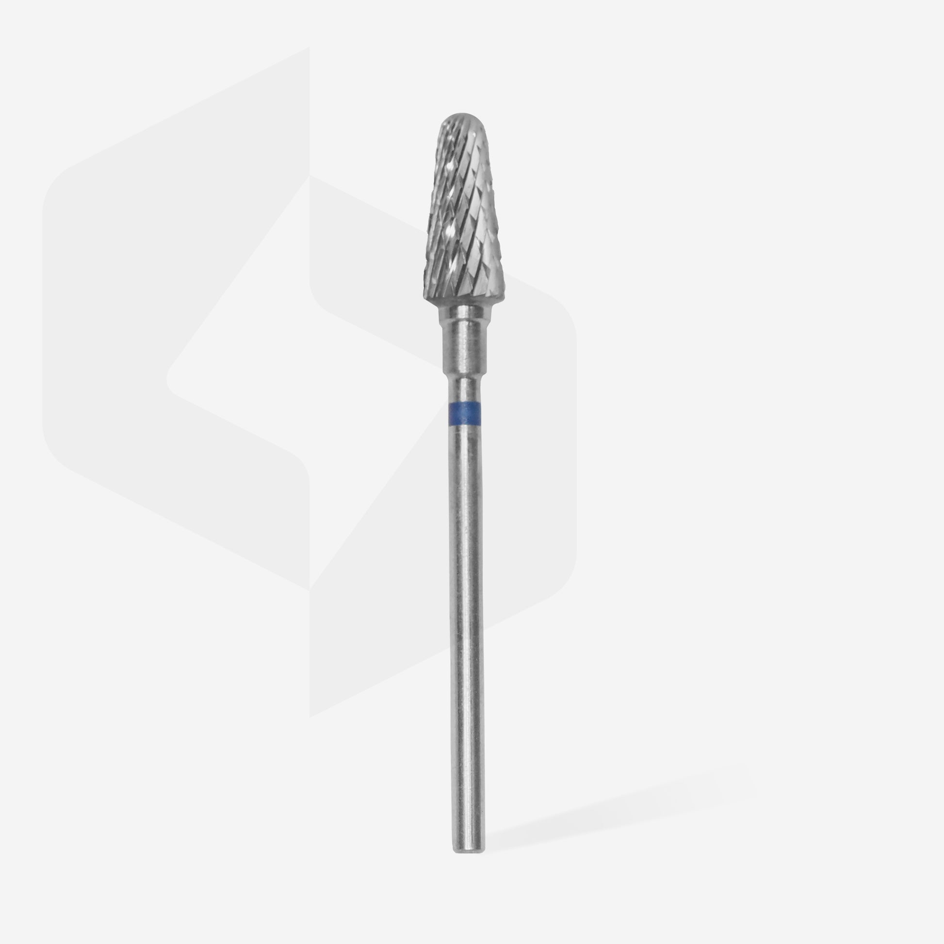 Carbide nail drill bit, “frustum”, blue, head diameter 6 mm/ working part 14 mm image 1