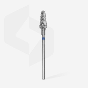 Carbide nail drill bit, “frustum”, blue, head diameter 6 mm/ working part 14 mm image 1