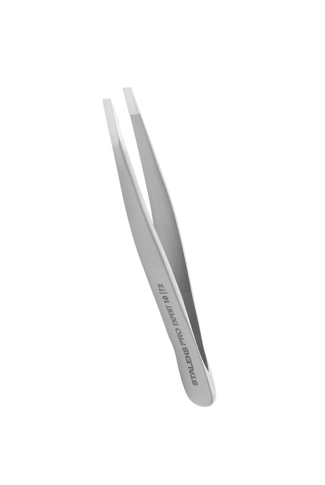 Eyebrow tweezers EXPERT 10 TYPE 2 (straight) image 2