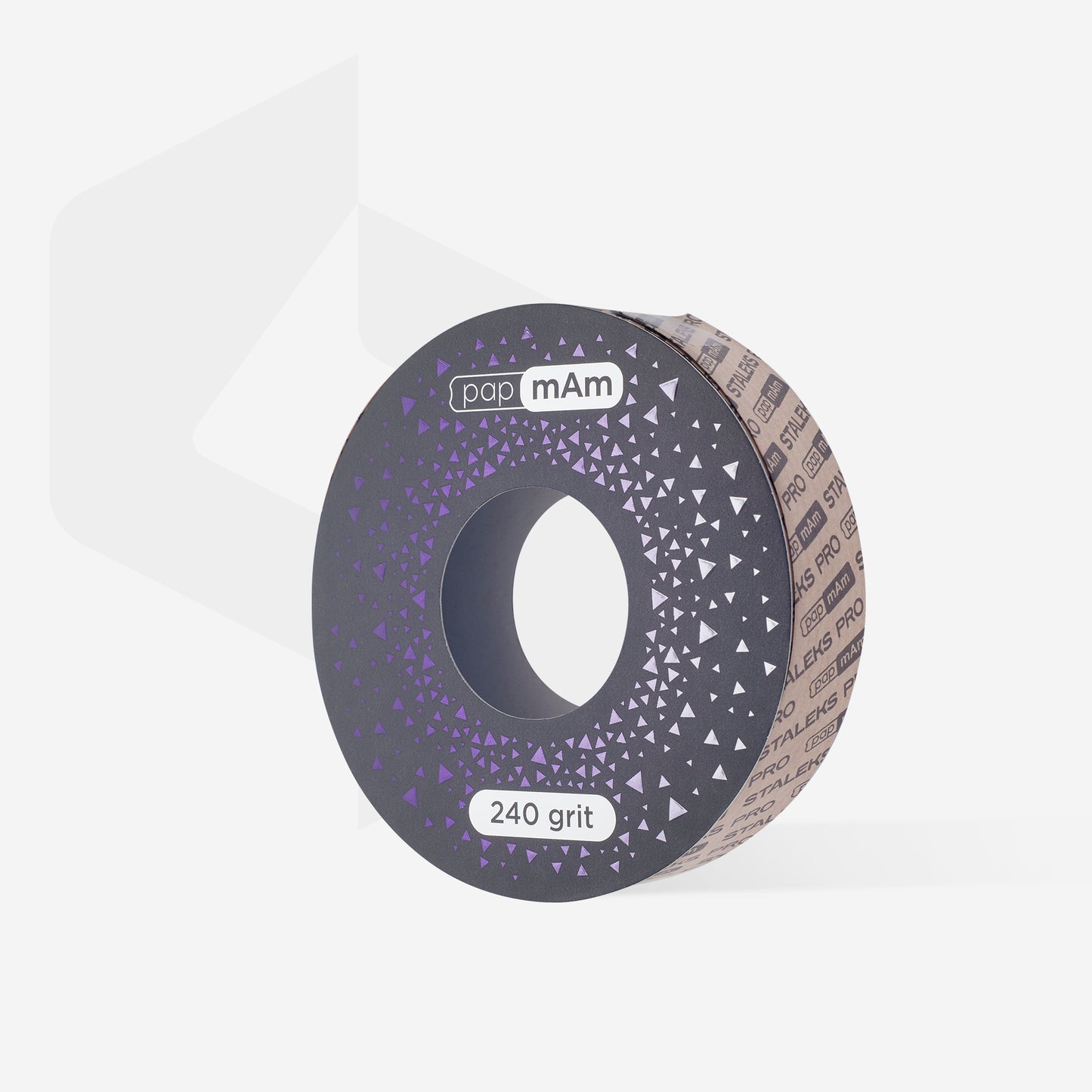 Refill roll for nail file papmAm EXCLUSIVE (without plastic case) STALEKS PRO 240 grit  (7meters) image 1