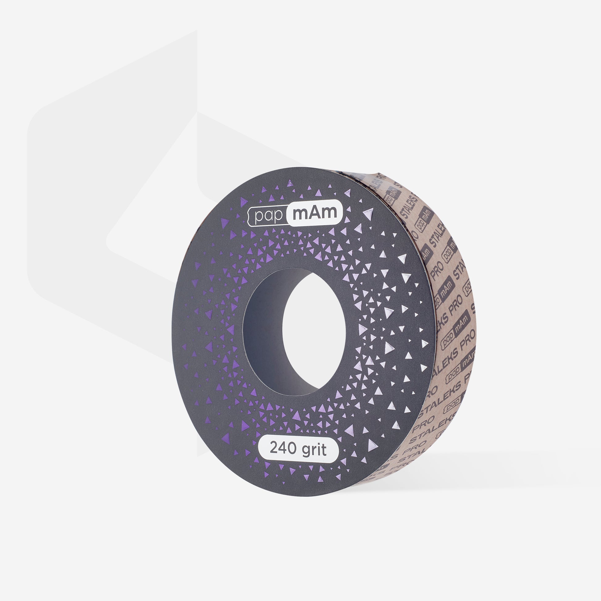 Refill roll for nail file papmAm EXCLUSIVE (without plastic case) STALEKS PRO 240 grit  (7meters) image 1