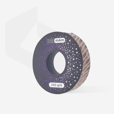 Refill roll for nail file papmAm EXCLUSIVE (without plastic case) STALEKS PRO 240 grit  (7meters) image 1