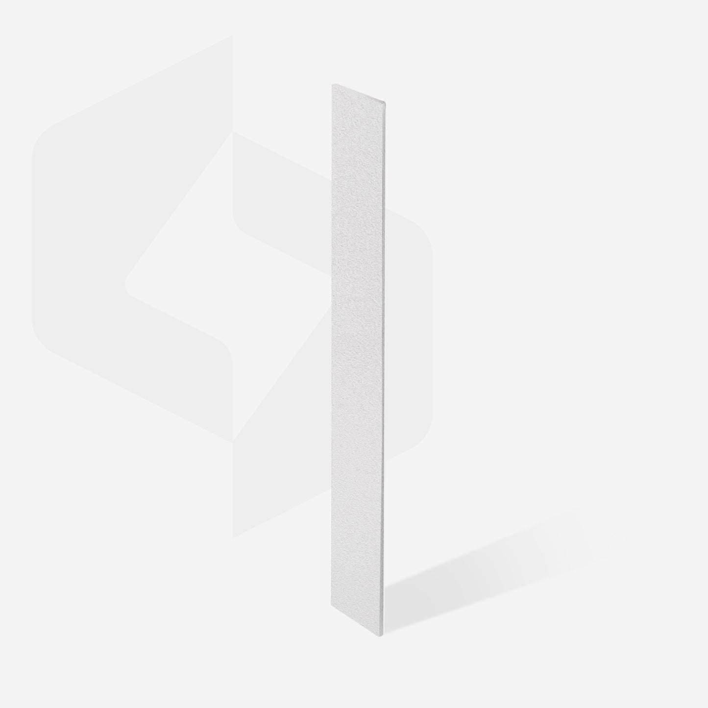 Disposable white files for straight nail file on a soft foam layer EXPERT 20 240 grit (30 pcs) image 1