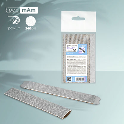 Disposable files papmAm on a soft foam layer SMART 20 240 grit (30 pcs)