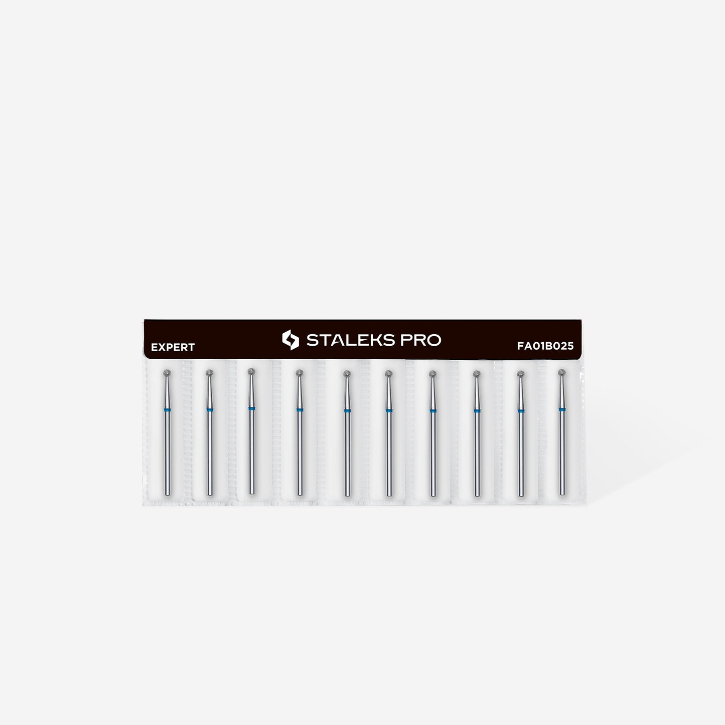 Diamond nail drill bit ball blue EXPERT head diameter 2,5 mm