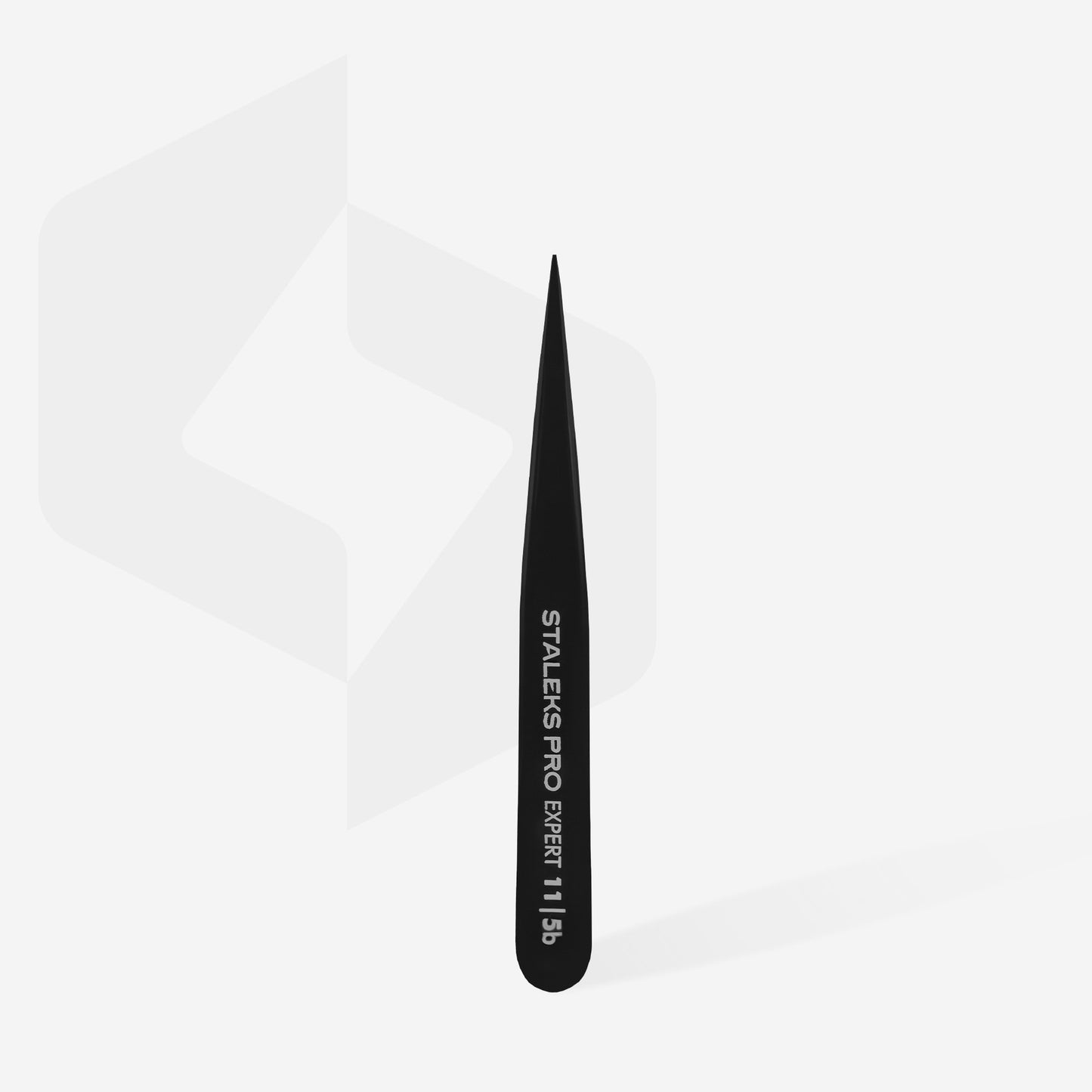 Eyebrow tweezers black EXPERT 11 TYPE 5b (point)