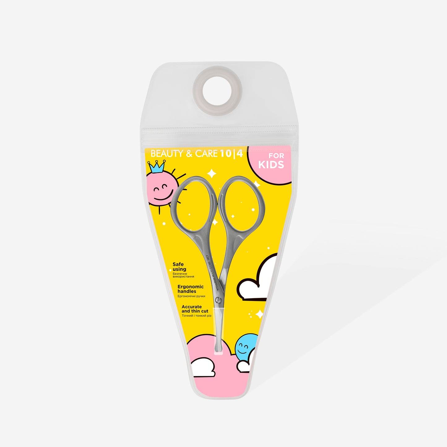 Matte nail scissors for kids BEAUTY & CARE 10 TYPE 4