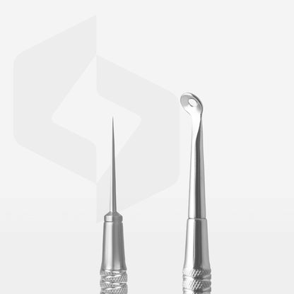 Beauty care double-ended spoon EXPERT 21 TYPE 4 (UNO and Vidal needle straight) image 1