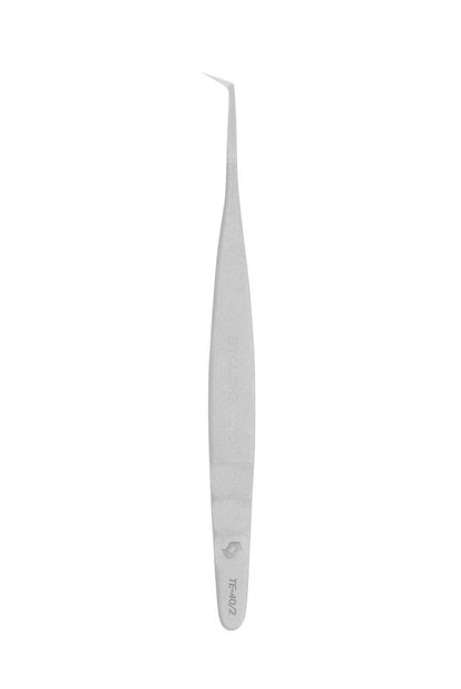 Professional eyelash tweezers EXPERT 40 TYPE 2 (L-shaped,70') image 3