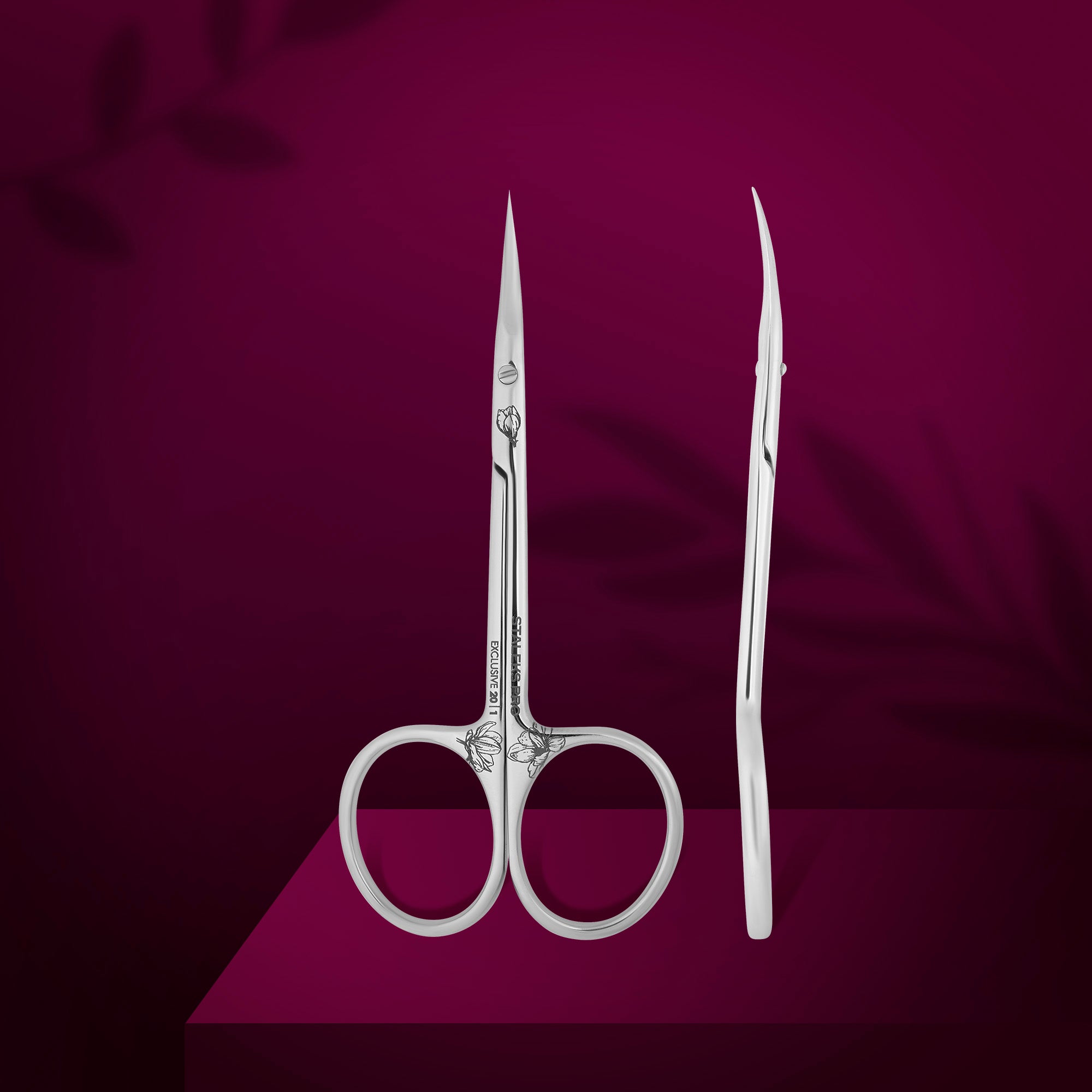 Professional cuticle scissors EXCLUSIVE 20 TYPE 1 (Magnolia) image 0