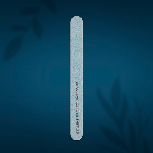 Mineral straight nail file EXCLUSIVE 100/180 grit