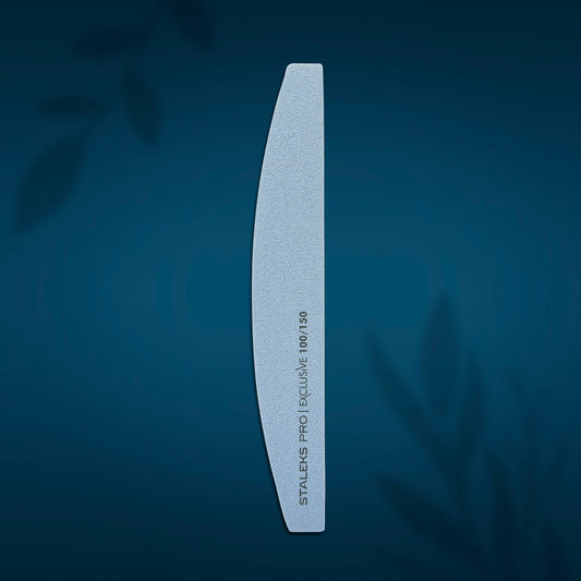 Mineral crescent nail file EXCLUSIVE 100/150 grit