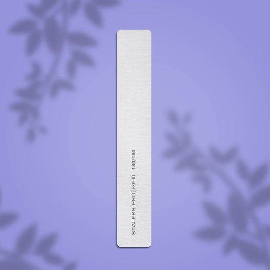Mineral broad straight nail file EXPERT 180/180 grit