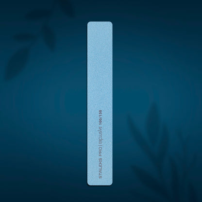 Mineral broad straight nail file EXCLUSIVE 100/150 grit