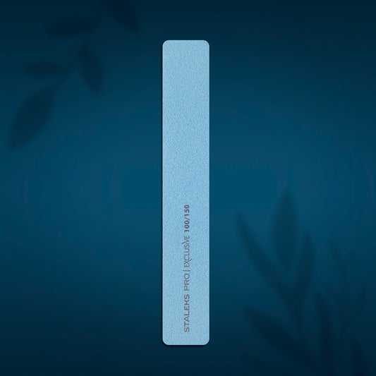 Mineral broad straight nail file EXCLUSIVE 100/150 grit