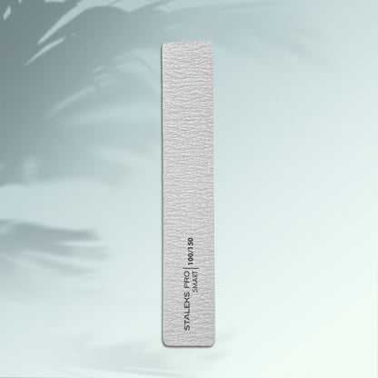Mineral broad straight nail file SMART 100/150 grit, (5 pcs.), set