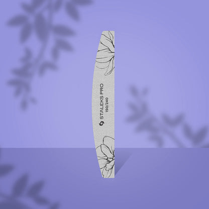 Straight mineral nail file EXPERT 40 150/240 grit (25 pcs)