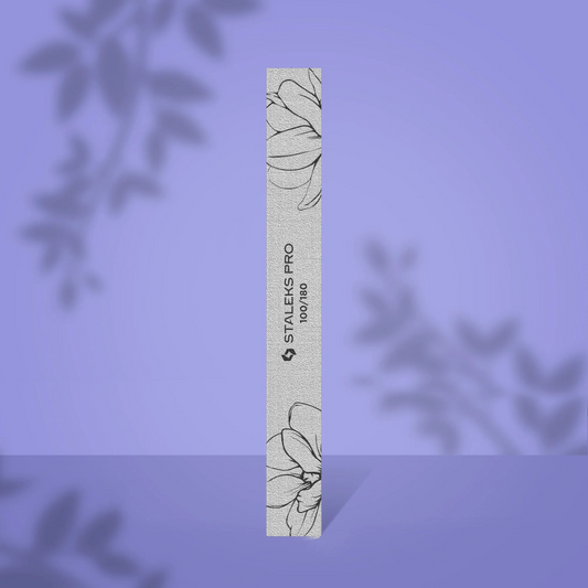 Straight Nail File 100/180 grit 25 pcs EXPERT 20 Staleks