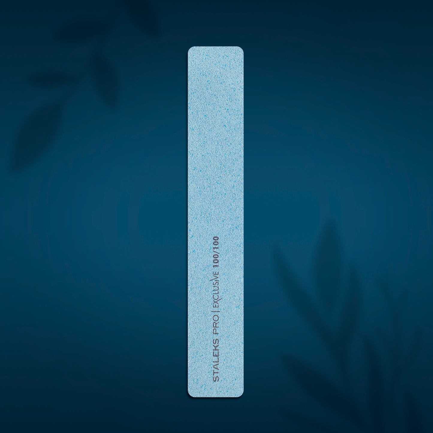 Mineral broad straight nail file EXCLUSIVE 100/100 grit