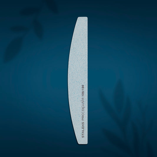 Mineral crescent nail file EXCLUSIVE 100/180 grit