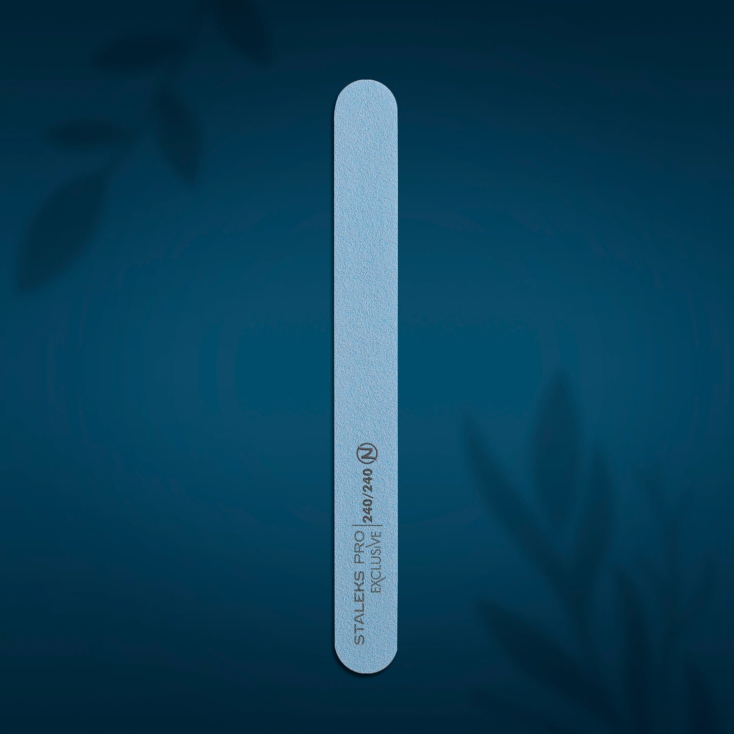 Mineral straight nail file EXCLUSIVE without foam 240/240 grit