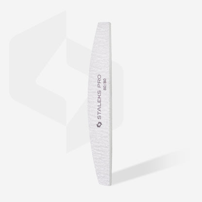 Set mineral crescent nail file SMART 80/80 grit, (5 pc.)
