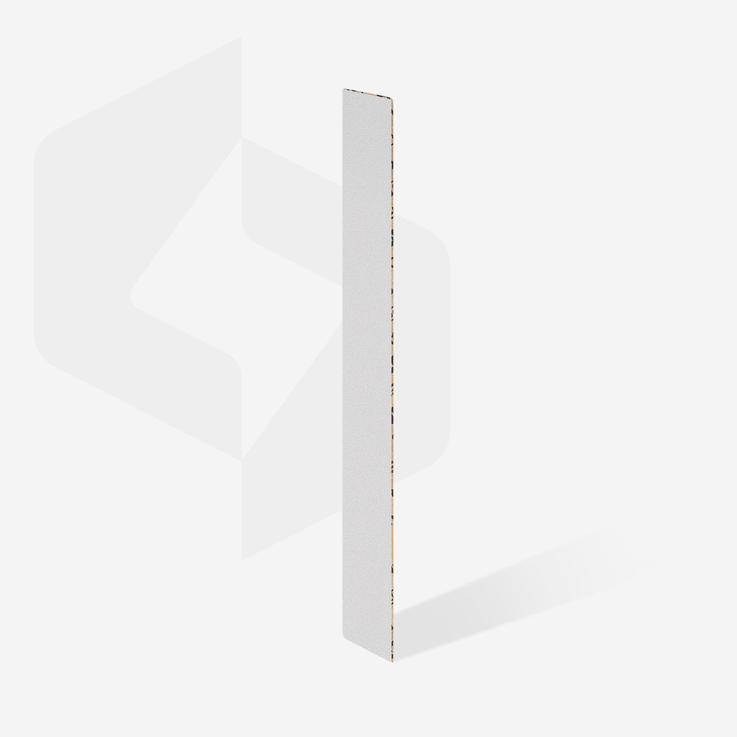 White disposable papmAm files for straight nail file Staleks Pro Expert 22, 180 grit (50 pcs)