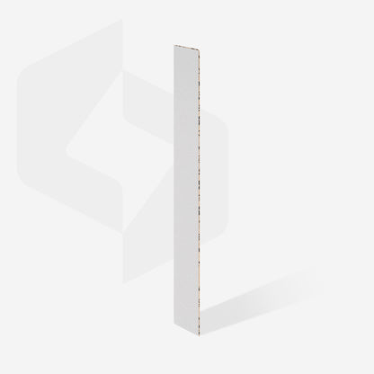 White disposable papmAm files for straight nail file Staleks Pro Expert 22, 180 grit (50 pcs)