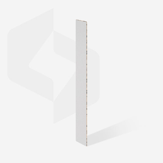 White disposable papmAm files for straight nail file Staleks Pro Expert 22, 180 grit (50 pcs)