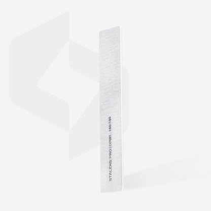 Mineral broad straight nail file EXPERT 180/180 grit