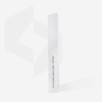 Mineral broad straight nail file EXPERT 180/240 grit