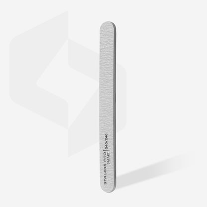 Set mineral straight nail file SMART 240/240 grit, (5 pc.)