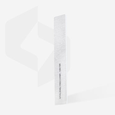 Mineral broad straight nail file EXPERT 100/180 grit