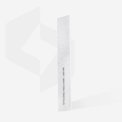 Mineral broad straight nail file EXPERT 100/180 grit