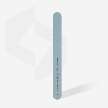 Mineral straight nail file EXCLUSIVE 100/100 grit