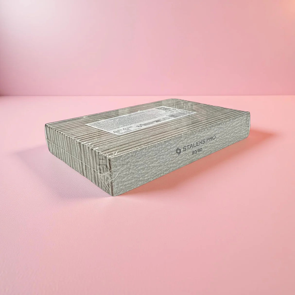 Staleks Pro Straight Mineral Nail File 80/80 – 25 Pack