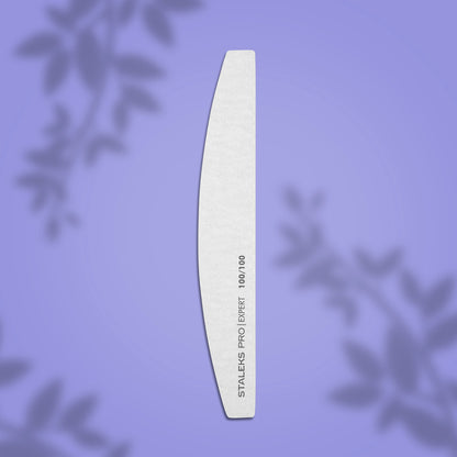 Mineral crescent nail file  EXPERT 100/100 grit
