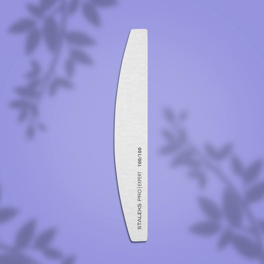 Mineral crescent nail file  EXPERT 100/100 grit