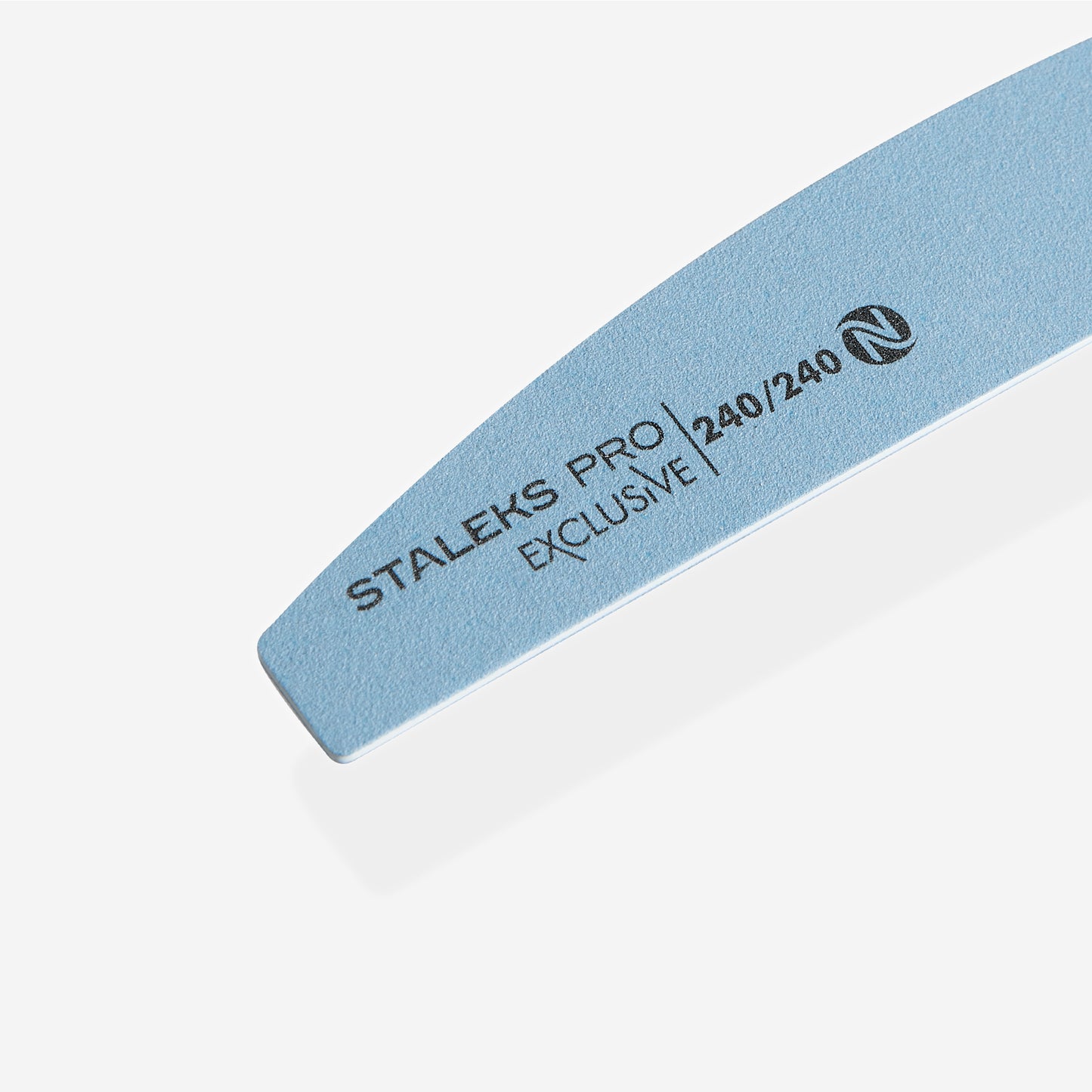 Mineral crescent nail file EXCLUSIVE without foam 240/240 grit