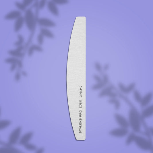 Mineral crescent nail file  EXPERT 240/240 grit